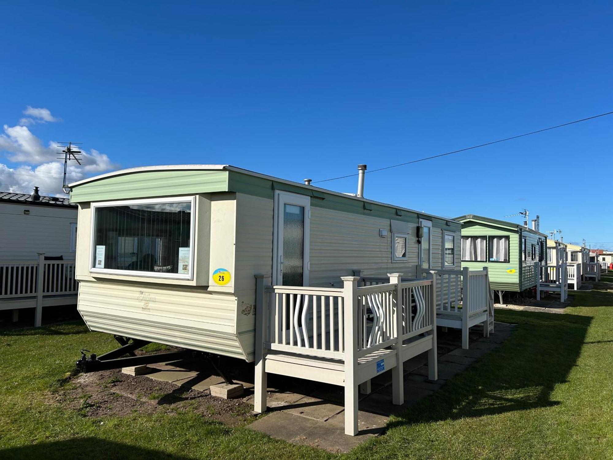 Baileys Caravan Hire - Sealands Plot 26 - Dog Friendly 잉골드멜스 외부 사진